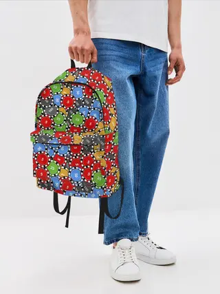 Рюкзак джинсовый / Фишки для Покера