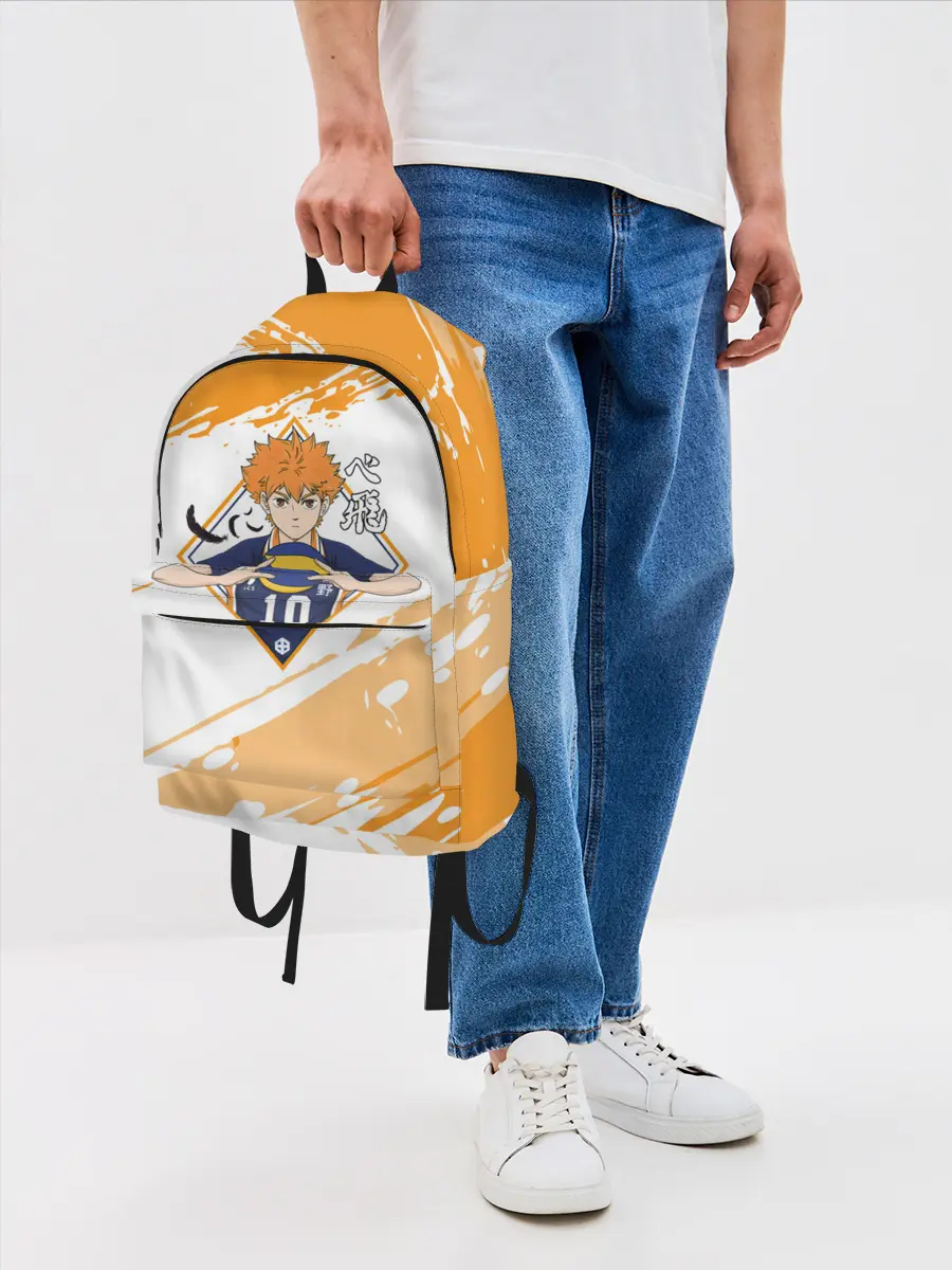 Рюкзак джинсовый / Шоё Хината | Haikyuu!!
