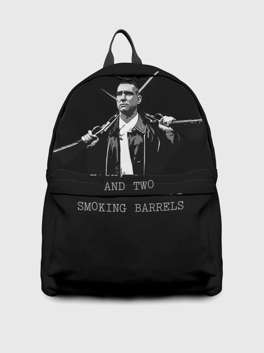 Рюкзак джинсовый / Карты Деньги 2 Ствола Боевик