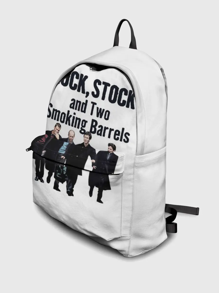 Рюкзак джинсовый / Карты Деньги Два Ствола Герои