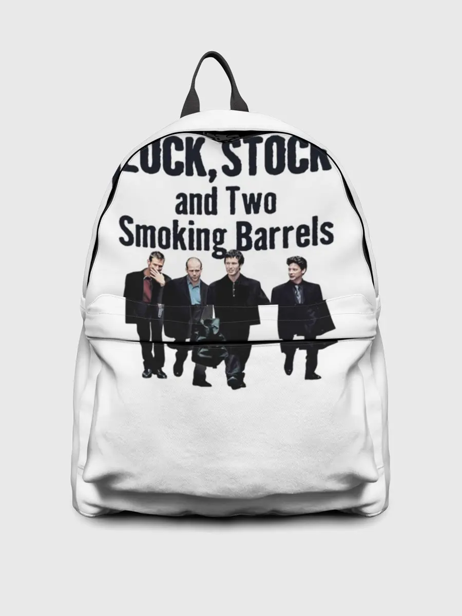 Рюкзак джинсовый / Карты Деньги Два Ствола Герои