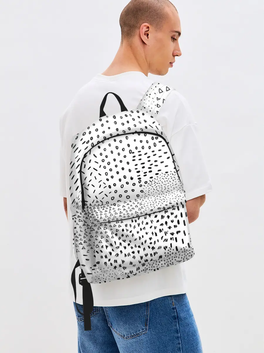 Рюкзак джинсовый / Абстракция