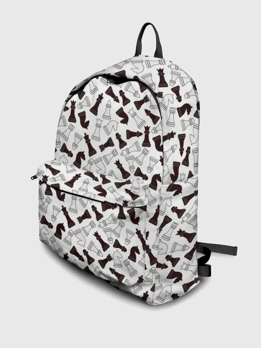 Рюкзак джинсовый / Шахматные Фигуры