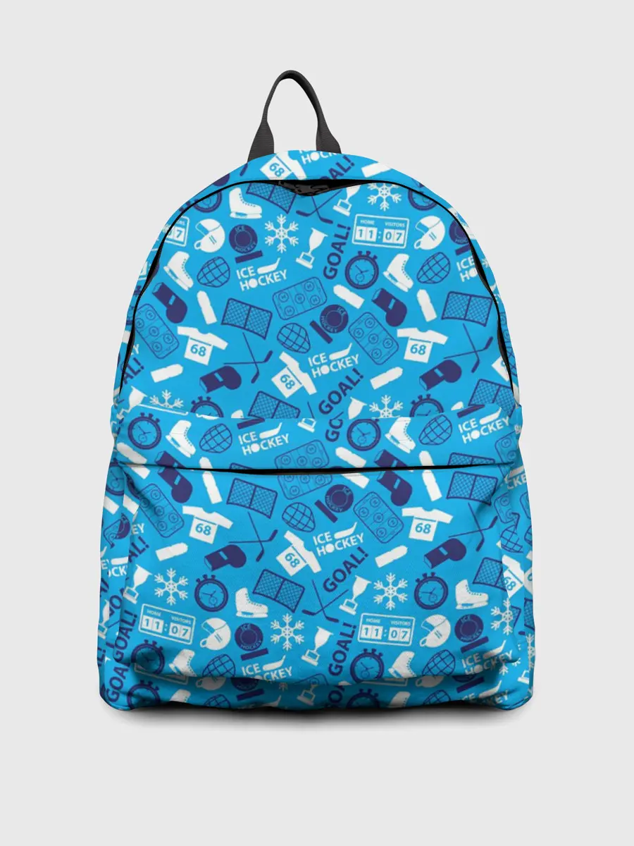 Рюкзак джинсовый / Хоккей