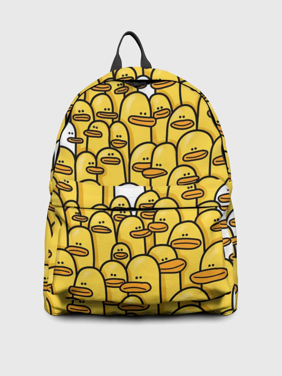 Рюкзак джинсовый / Утки