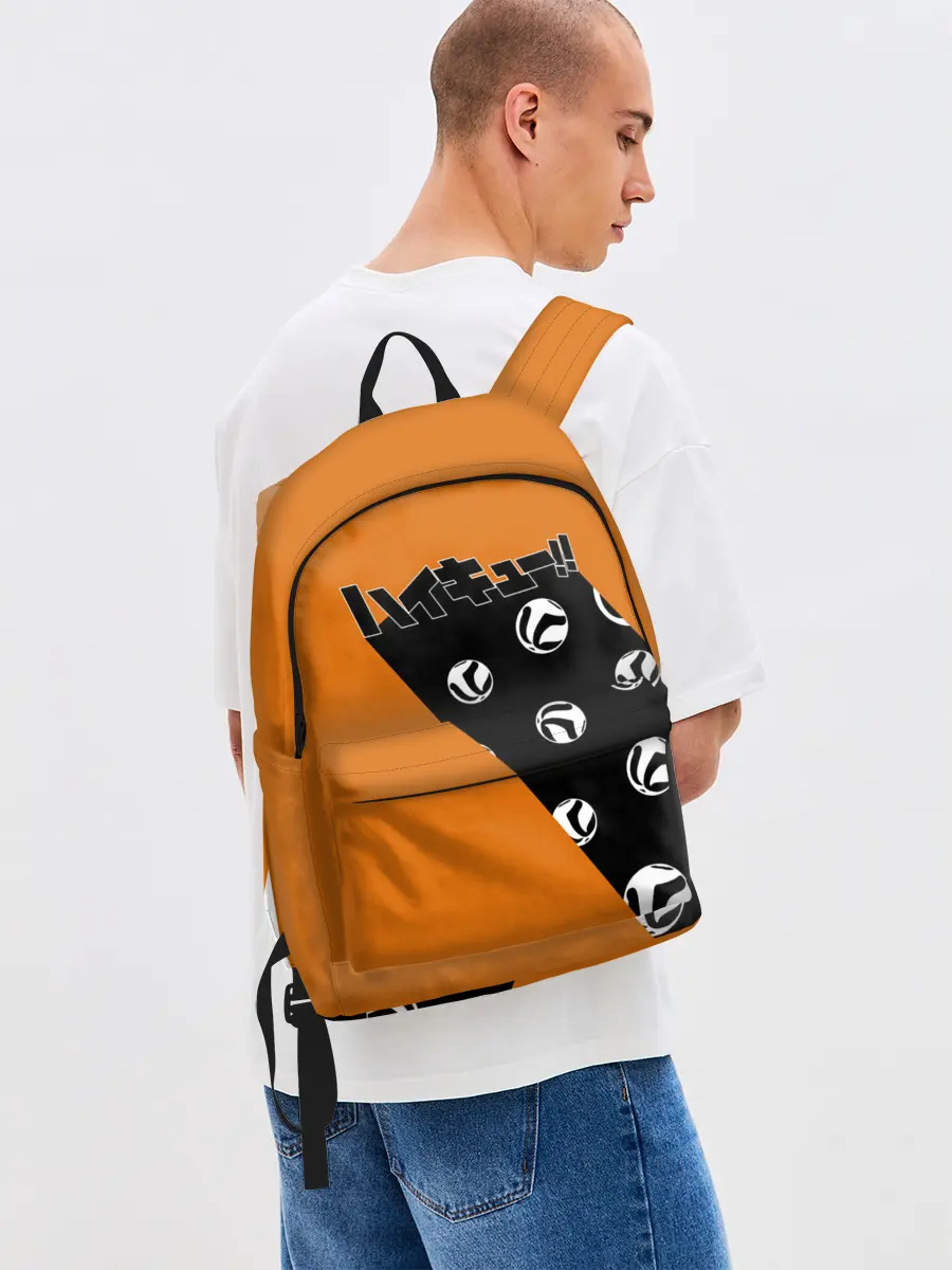 Рюкзак джинсовый / Haikyu!! | ВОЛЕЙБОЛ!!