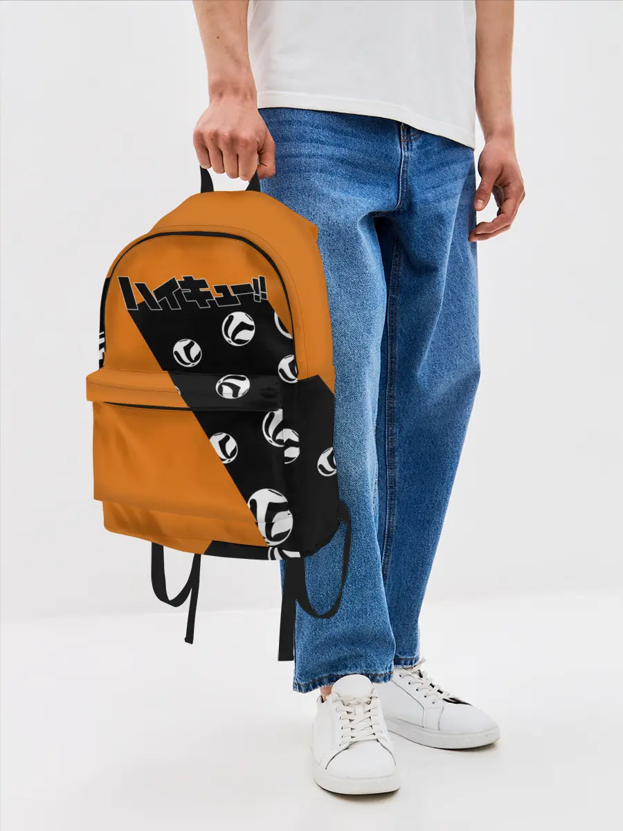 Рюкзак джинсовый / Haikyu!! | ВОЛЕЙБОЛ!!