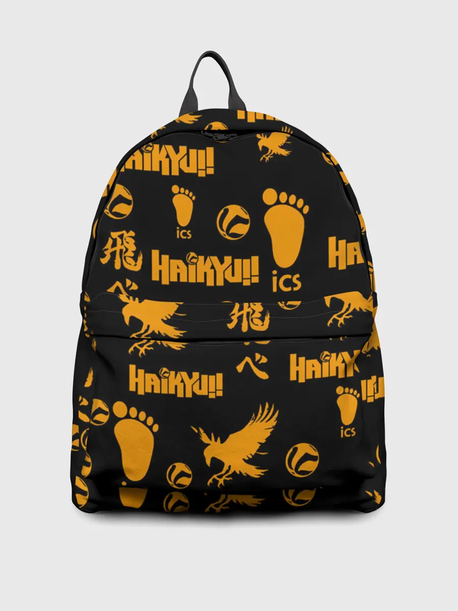 Рюкзак джинсовый / Haikyu!! | ВОЛЕЙБОЛ!! элементы
