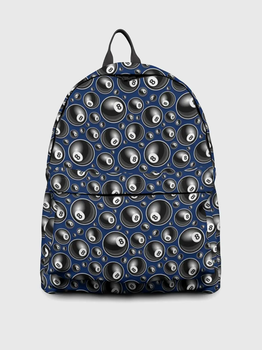 Рюкзак джинсовый / Бильярд 8