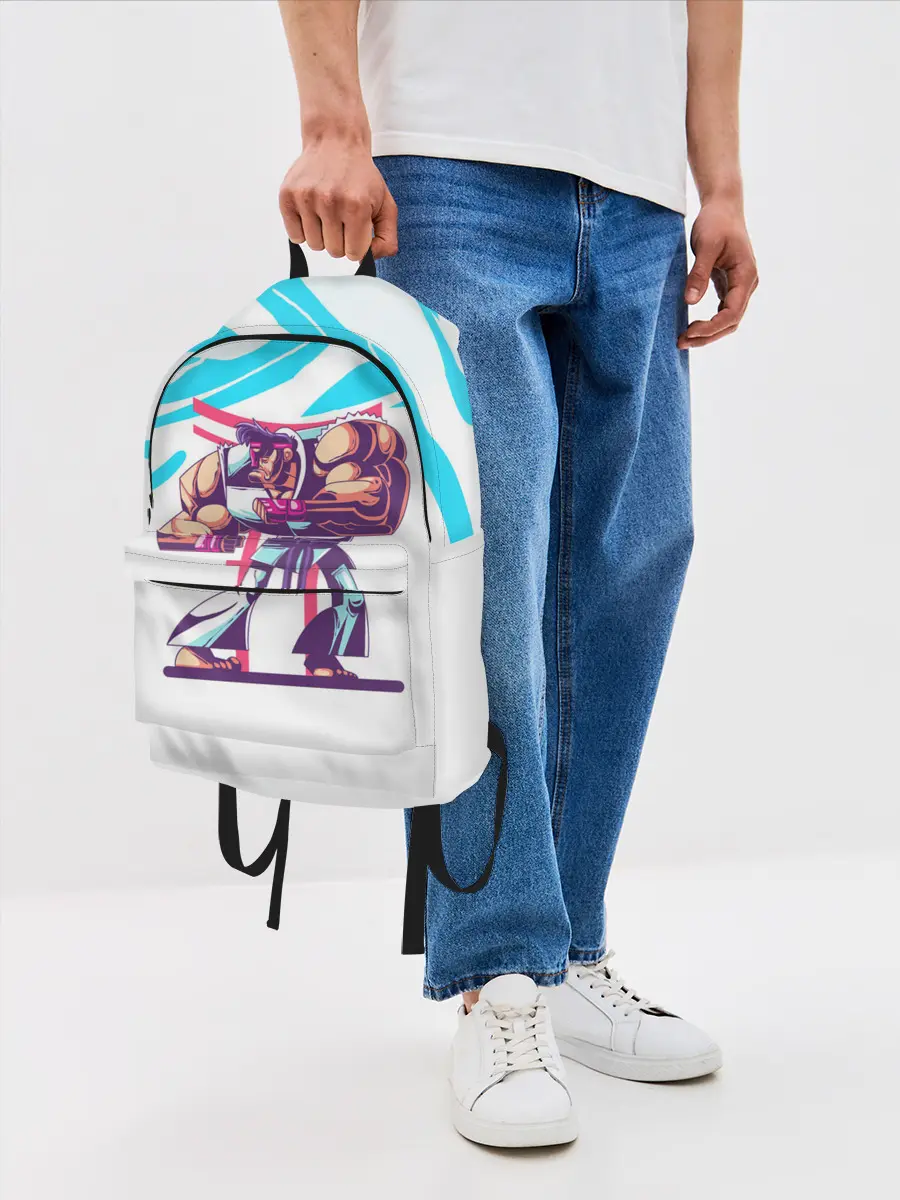 Рюкзак джинсовый / Опасный Рю