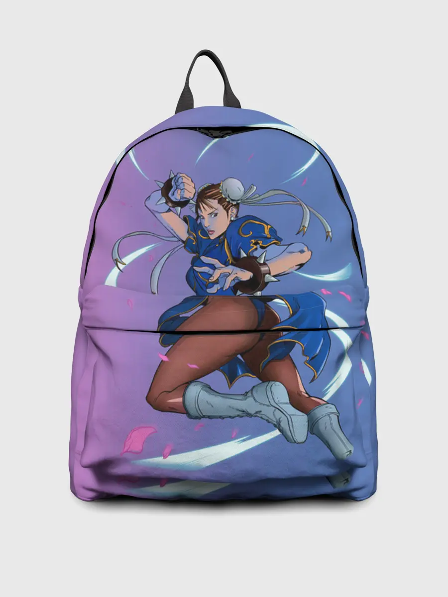 Рюкзак джинсовый / Dengerous Chun Li