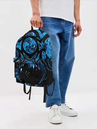 Рюкзак джинсовый / Абстракция