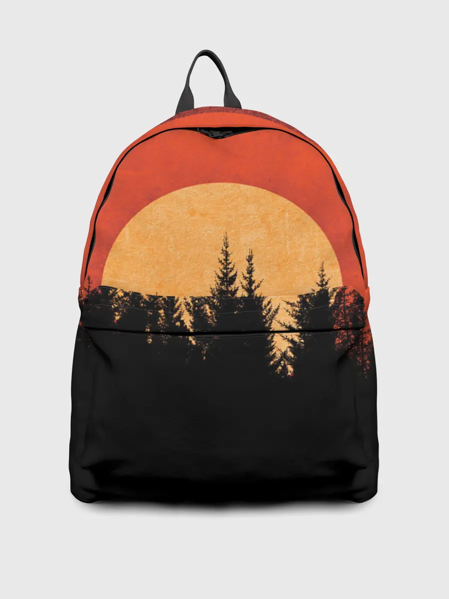 Рюкзак джинсовый / ЛЕСНИК 3D