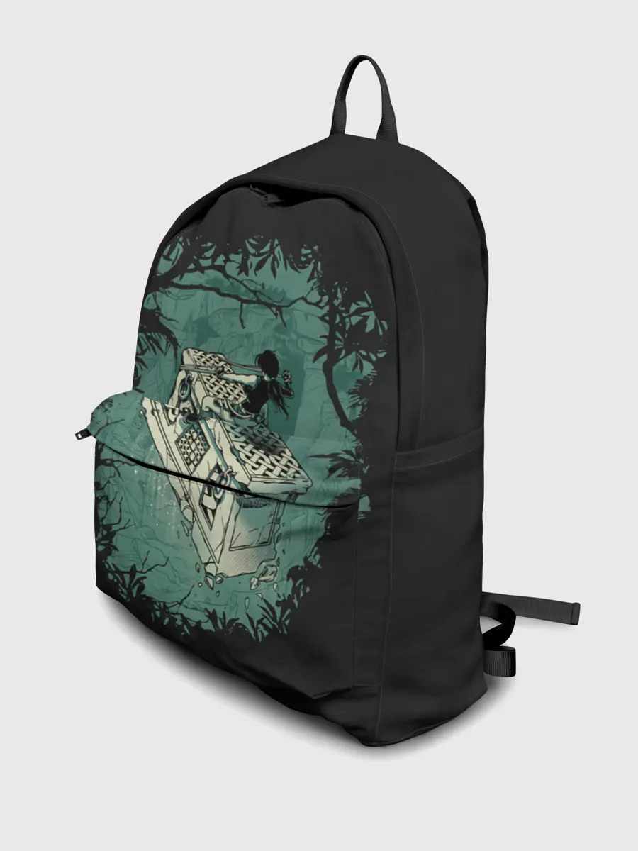 Рюкзак джинсовый / Верхом на гробнице