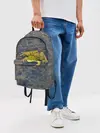Рюкзак джинсовый / Лягушка