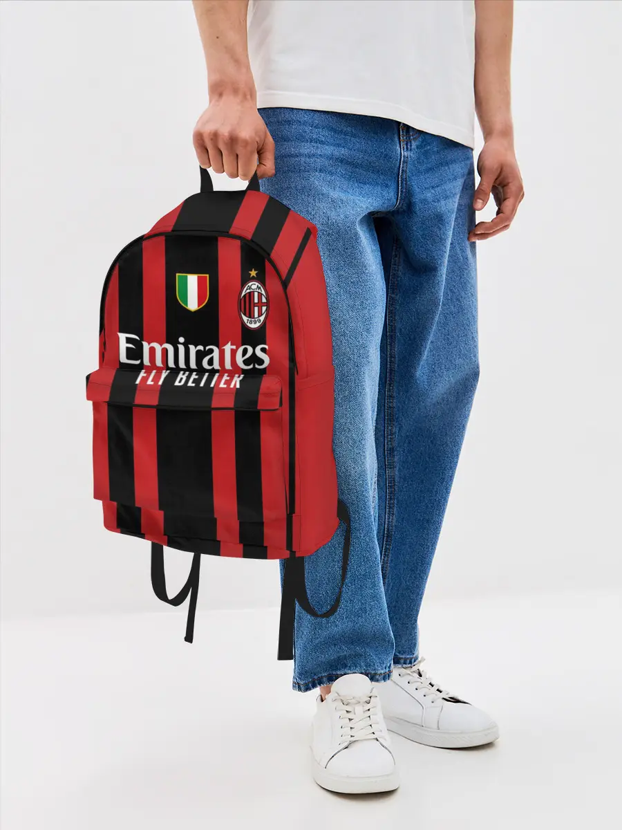 Рюкзак джинсовый / Милан домашняя форма 2021/2022