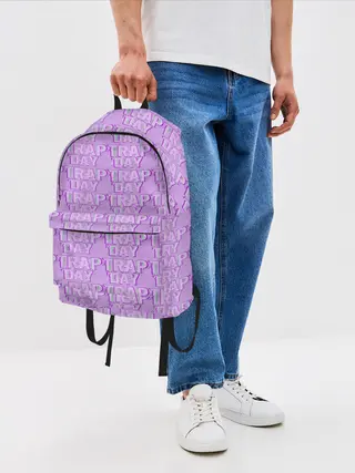 Рюкзак джинсовый / Трехмерный Trap Day