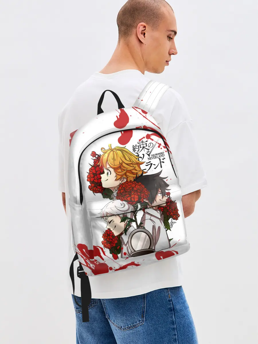 Рюкзак джинсовый / Yakusoku no Neverland