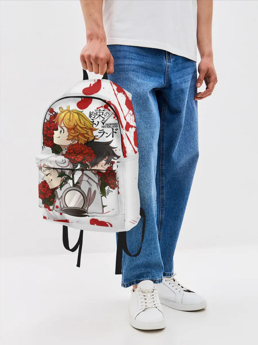 Рюкзак джинсовый / Yakusoku no Neverland