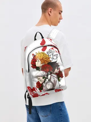 Рюкзак джинсовый / Yakusoku no Neverland