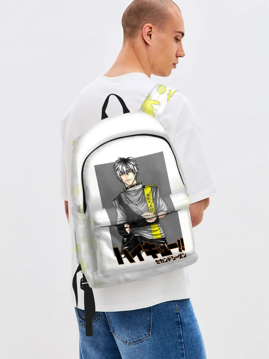 Рюкзак джинсовый / Котаро Бокуто | Haikyuu!!