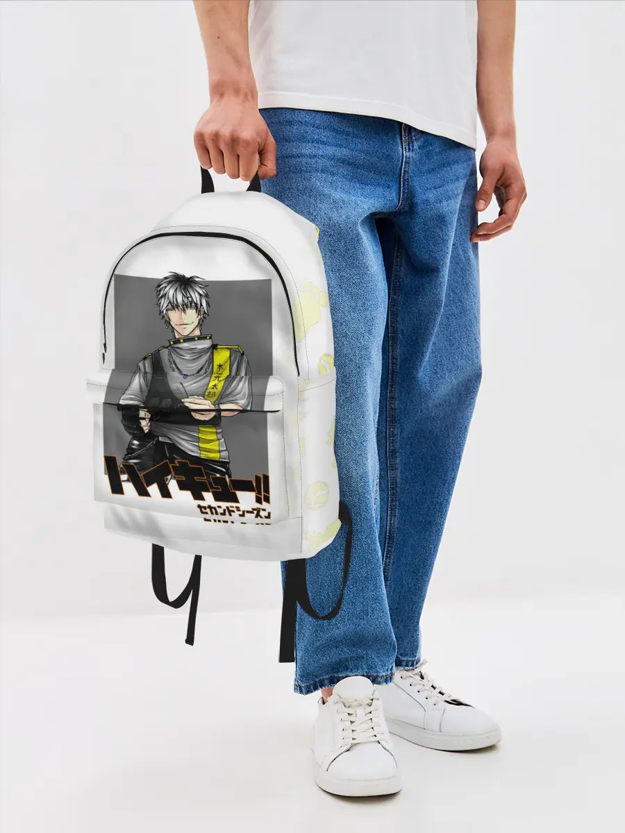 Рюкзак джинсовый / Котаро Бокуто | Haikyuu!!