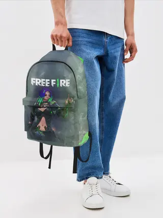 Рюкзак джинсовый / Фри Фаер | Garena Free Fire