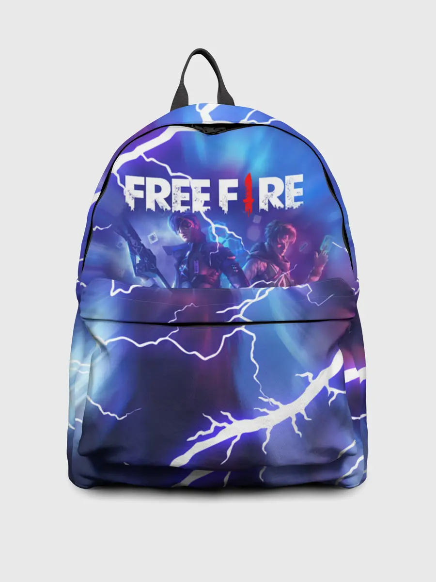 Рюкзак джинсовый / FREEFIRE | КОРОЛЕВСКАЯ БИТВА