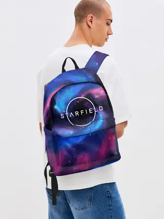 Рюкзак джинсовый / Starfield / Старфилд