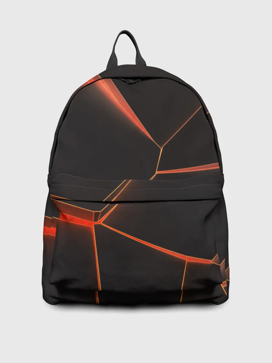 Рюкзак джинсовый / Лава 3D