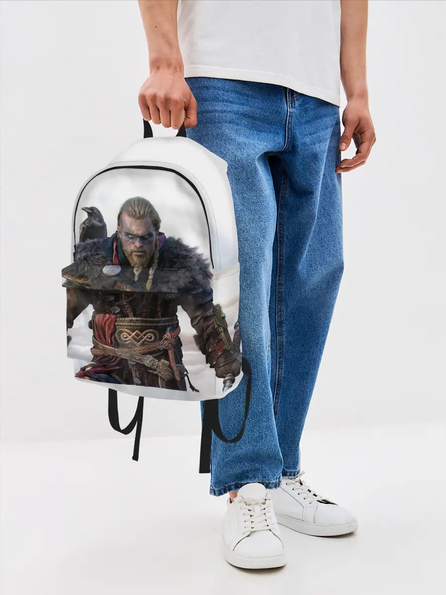 Рюкзак джинсовый / Викинг из Вальгаллы