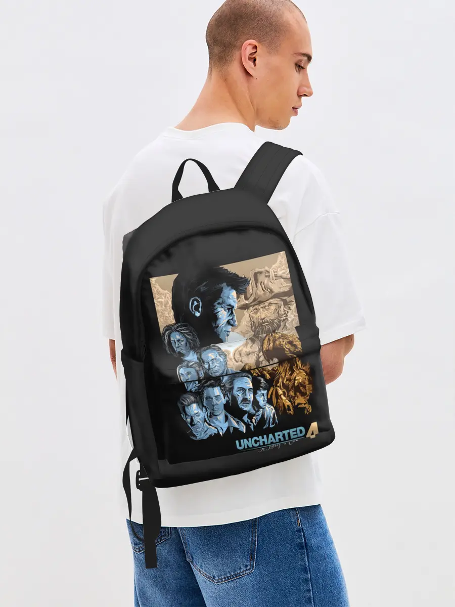 Рюкзак джинсовый / Команда Анчартед