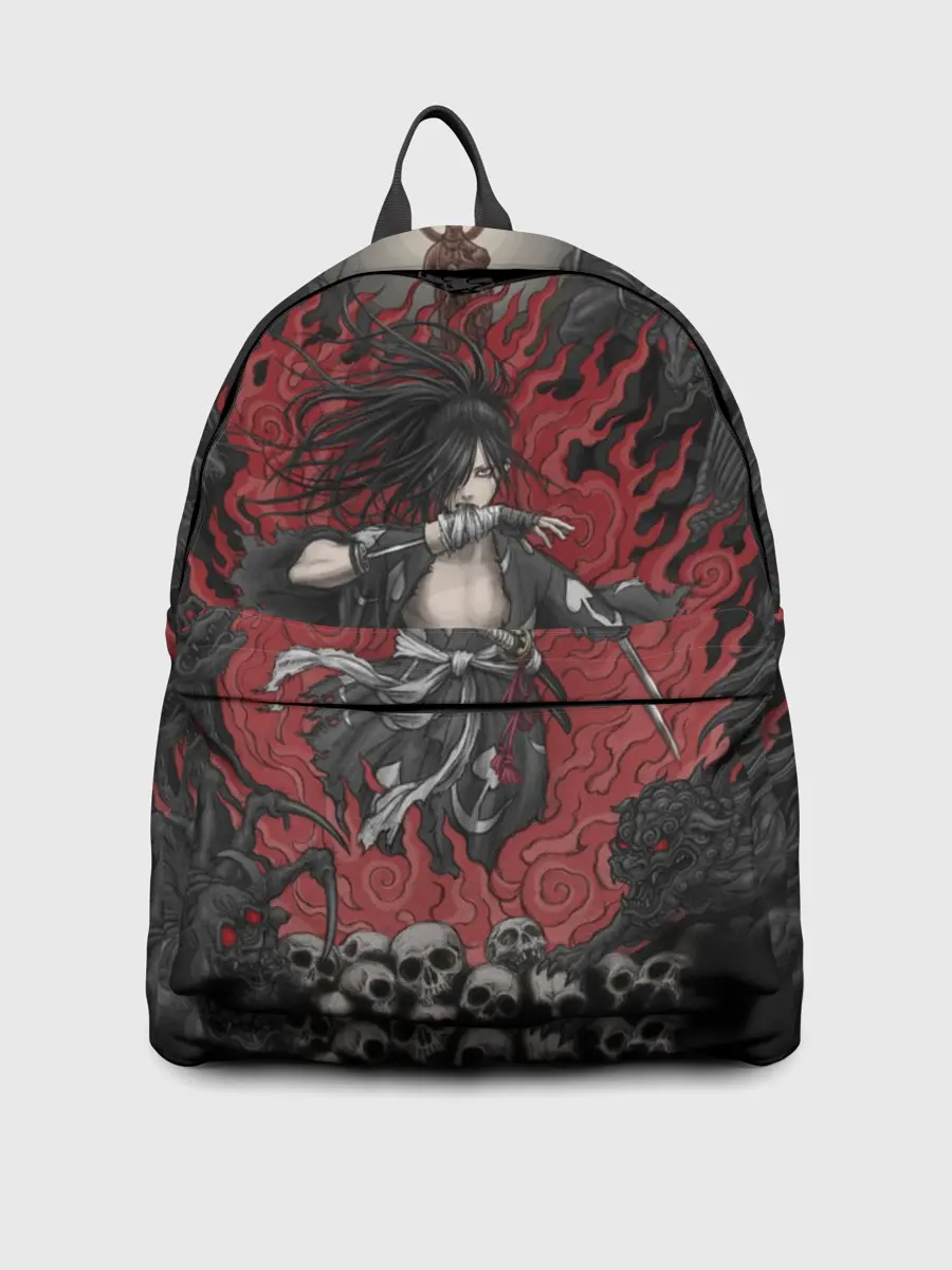 Рюкзак джинсовый / ХЯККИМАРУ В ОГНЕ | ДОРОРО