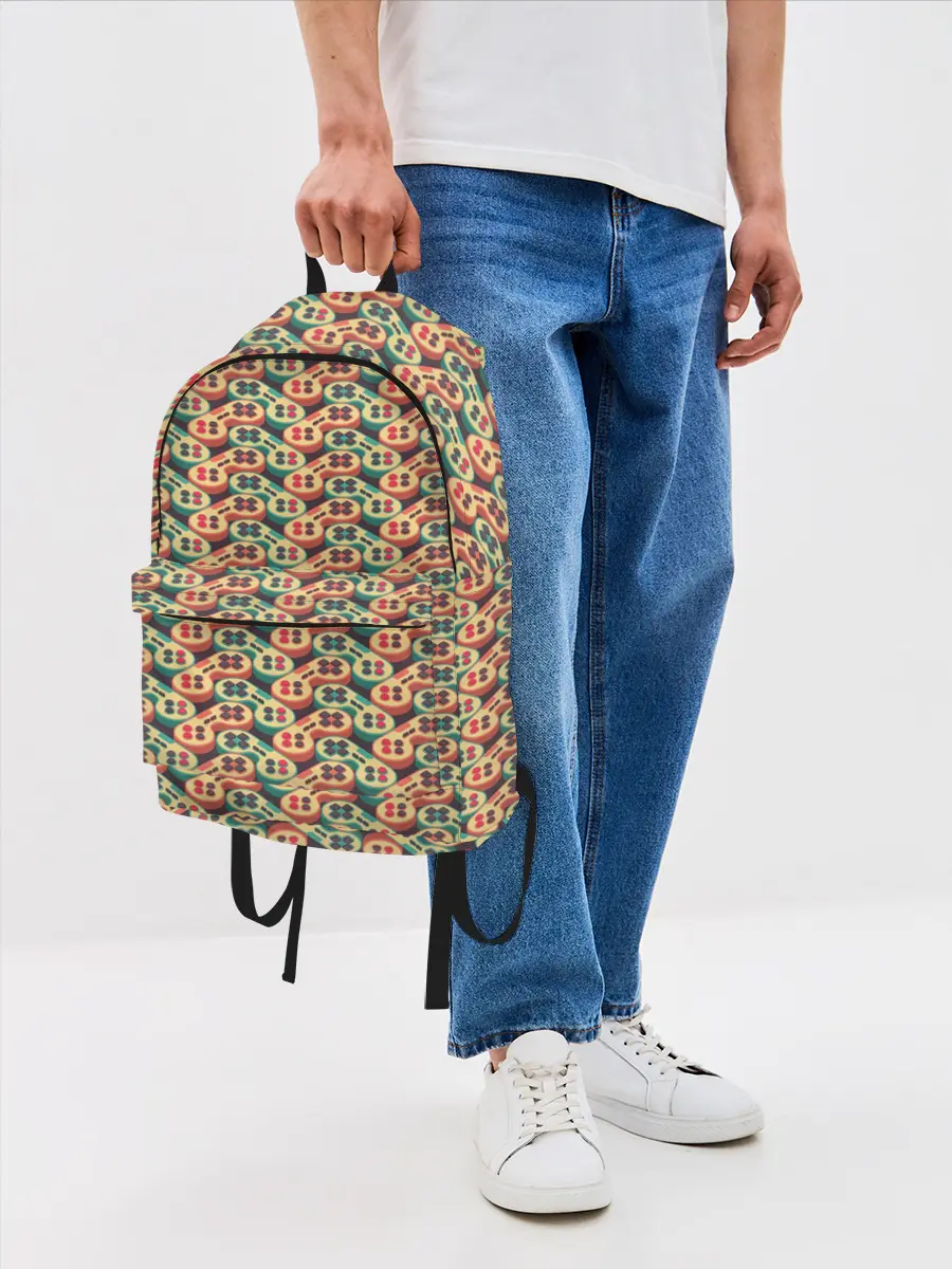 Рюкзак джинсовый / Джойстики