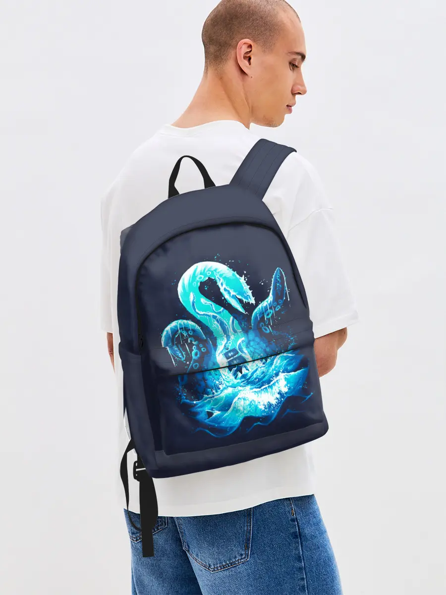 Рюкзак джинсовый / Kraken is here