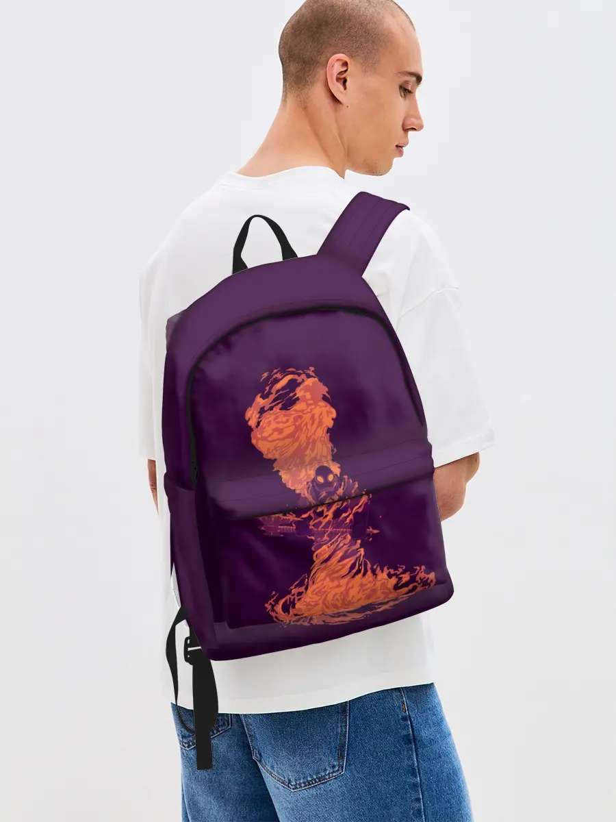 Рюкзак джинсовый / Pyro in fire