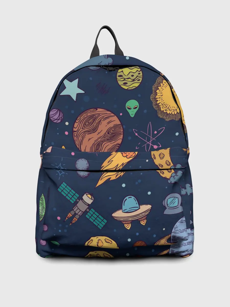 Рюкзак джинсовый / Космический мир