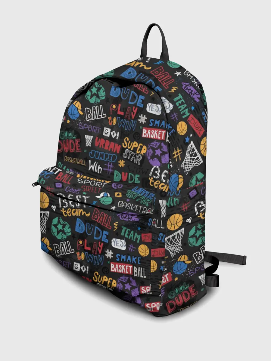 Рюкзак джинсовый / Баскетбол