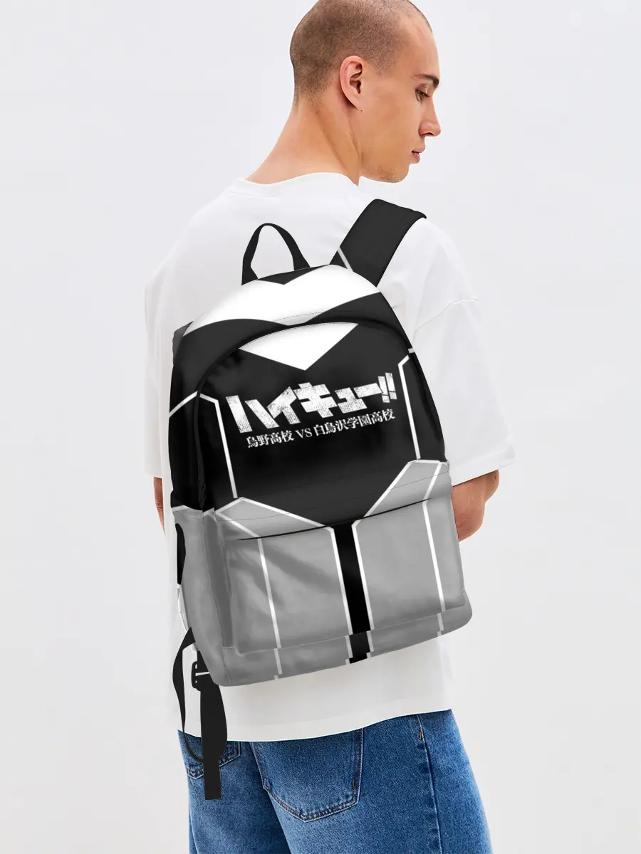 Рюкзак джинсовый / Волейбол!! | Haikyu!!