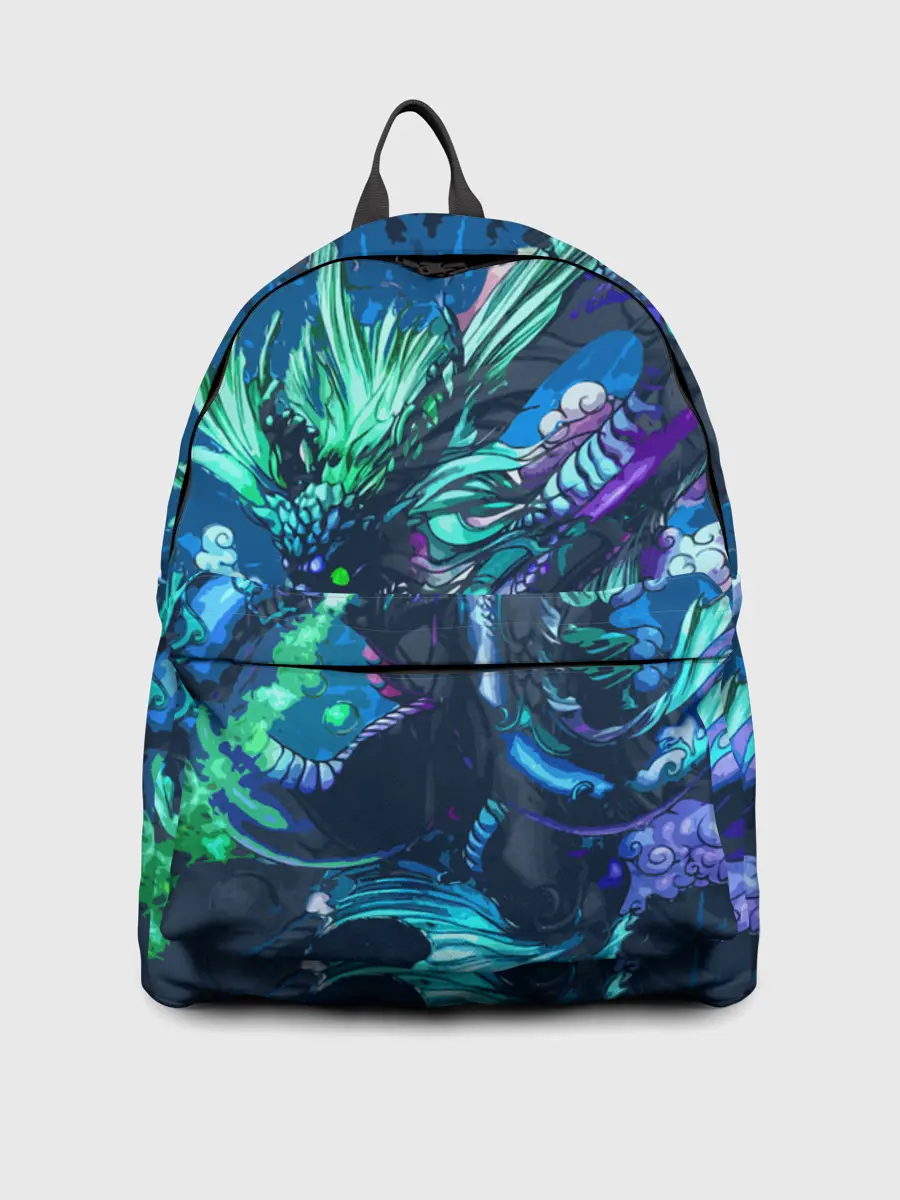 Рюкзак джинсовый / Fantasy - dragon