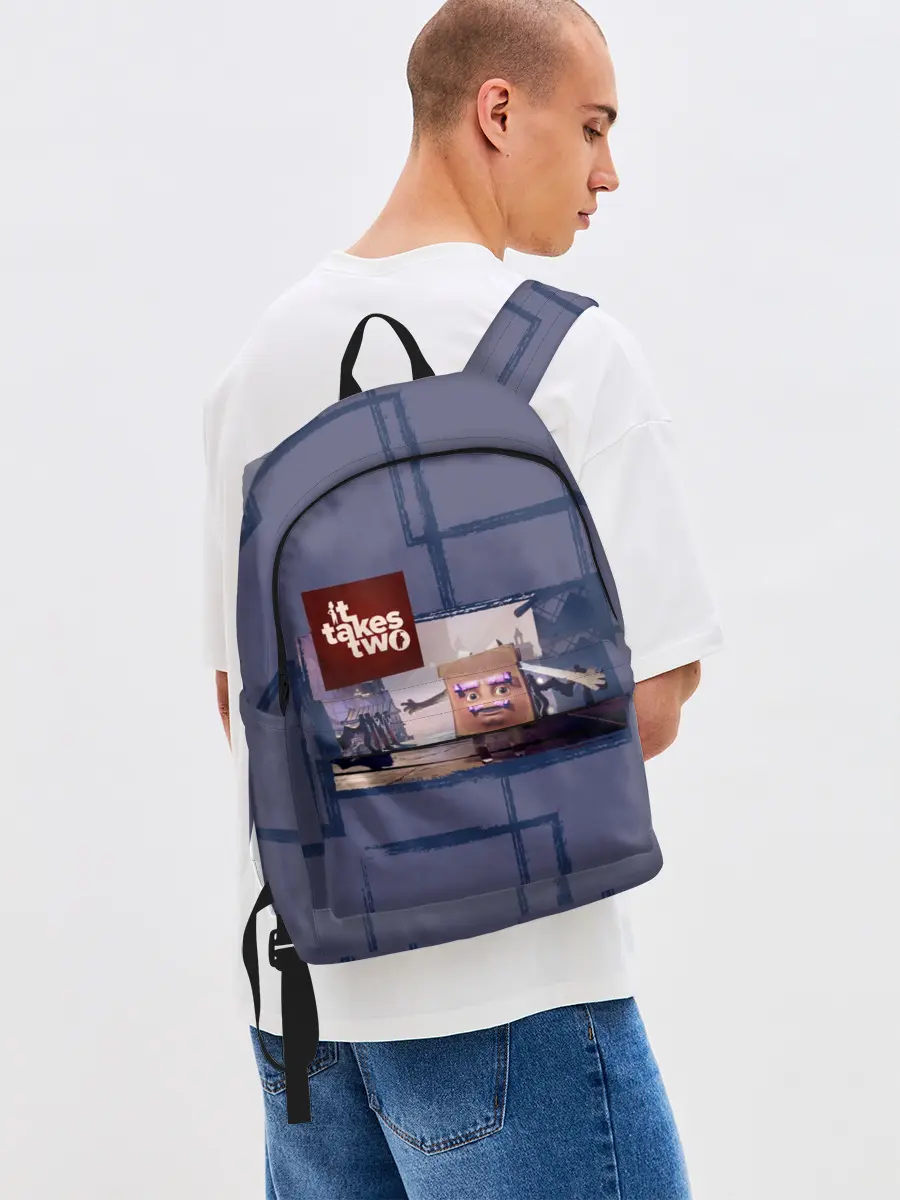 Рюкзак джинсовый / Книга любви