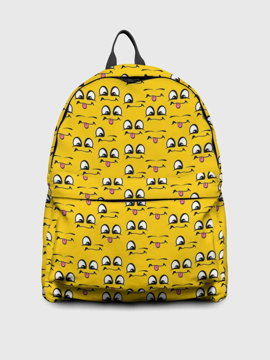 Рюкзак джинсовый / Рожицы