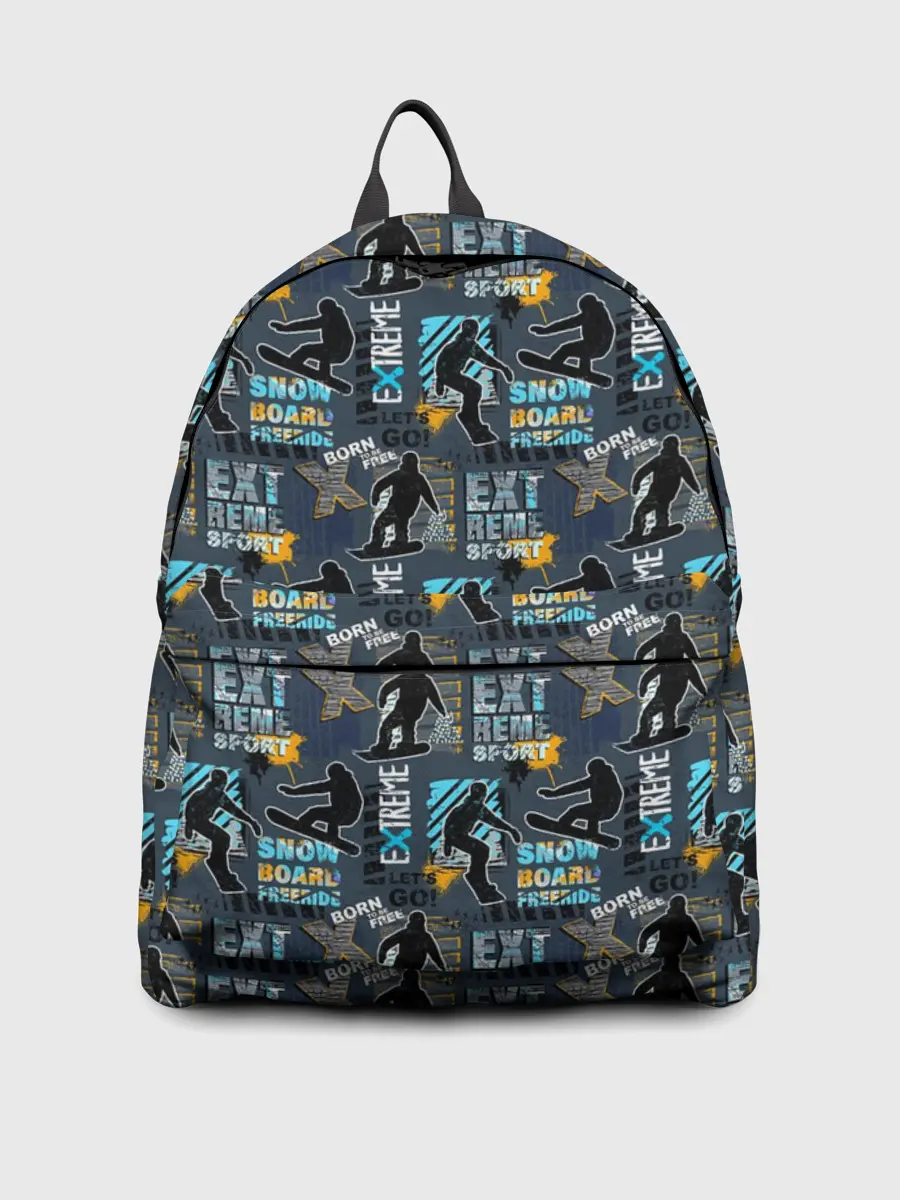 Рюкзак джинсовый / SNOWBOARD