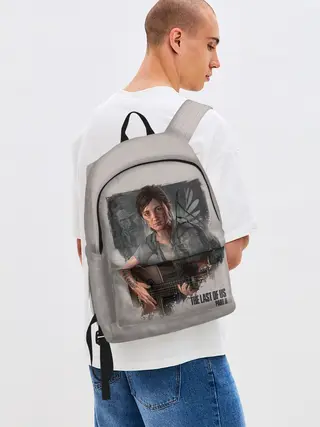 Рюкзак джинсовый / Элли с гитарой