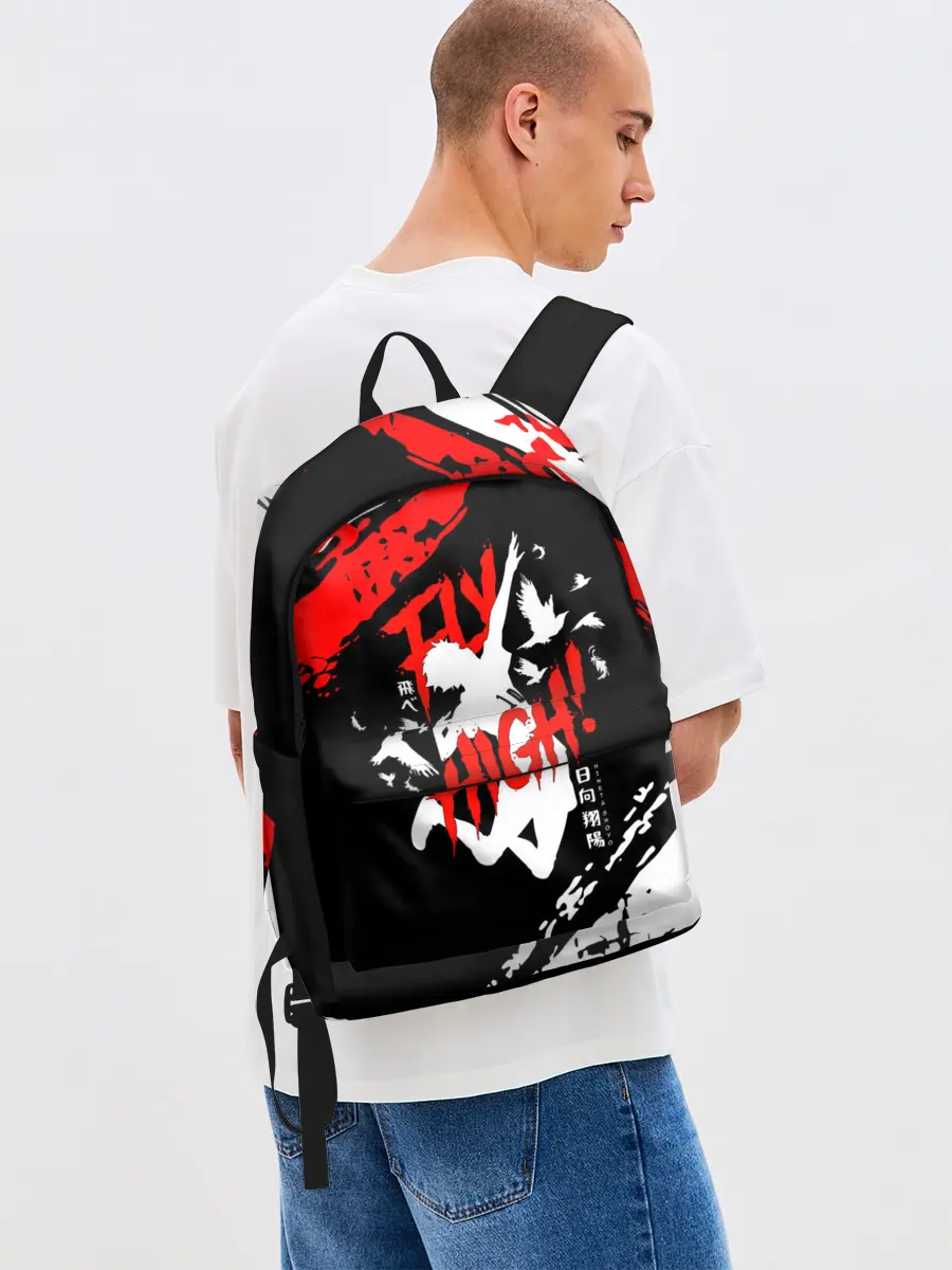 Рюкзак джинсовый / FLY HIGH! Haikyu!!