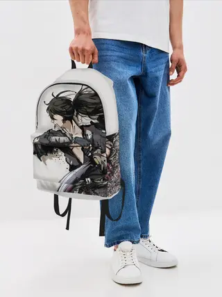 Рюкзак джинсовый / ЯРОСТЬ ХЯККИМАРУ | ДОРОРО