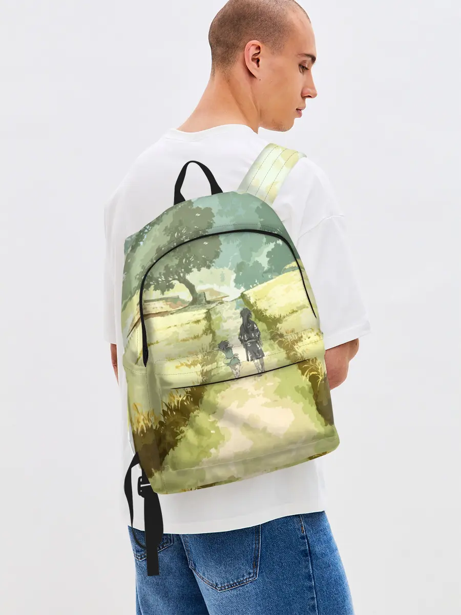 Рюкзак джинсовый / ХЯККИМАРУ И ДОРОРО