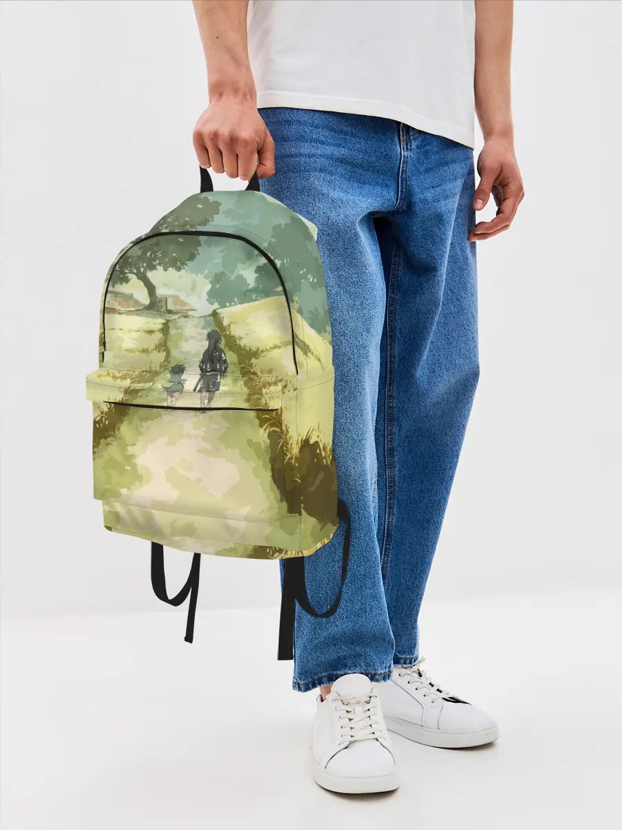 Рюкзак джинсовый / ХЯККИМАРУ И ДОРОРО