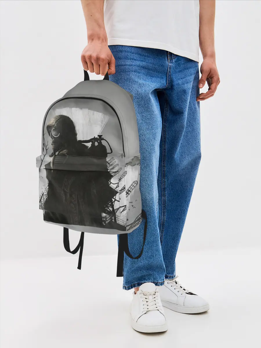 Рюкзак джинсовый / STALKER 2 Gray