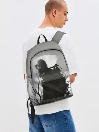 Рюкзак джинсовый / STALKER 2 Gray